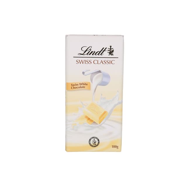 Lindt Classic White Chocolate, 100g