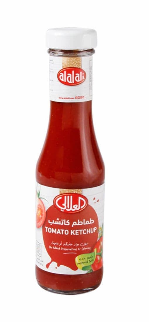 العلالي كاتشب الطماطم زجاجة، 340 غرام