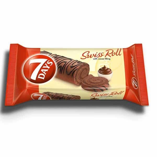 7 دايز شوكلت ميني سويس رول 20 جم