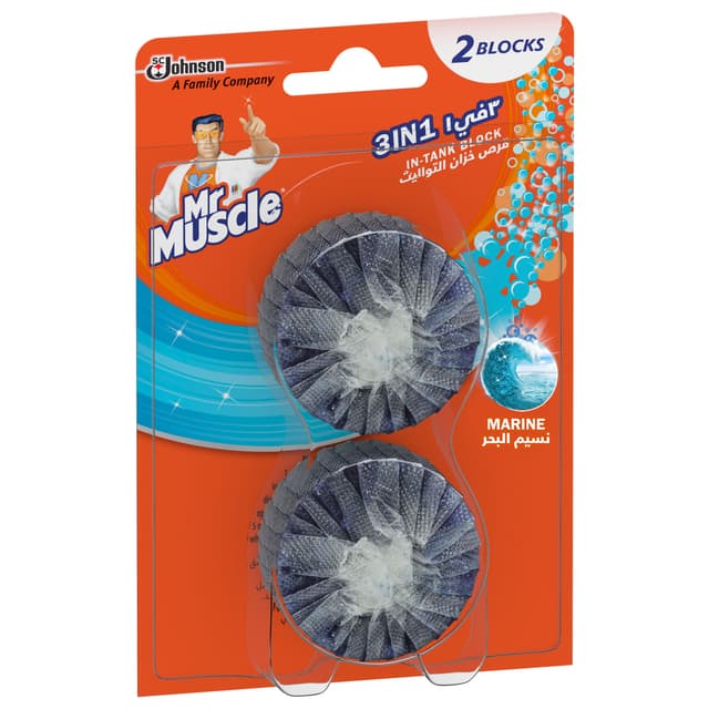 Mr Muscle Marine Toilet In-Tank Block