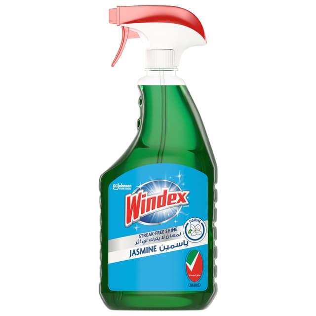 Windex Jasmine Window & Glass Cleaner Trigger, 750ml