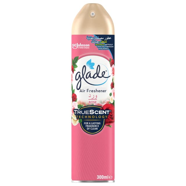 Glade Aerosol Rose Air Freshener Spray