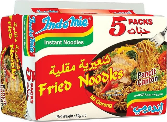 Indomie Instant Fried Noodles, 5x82g