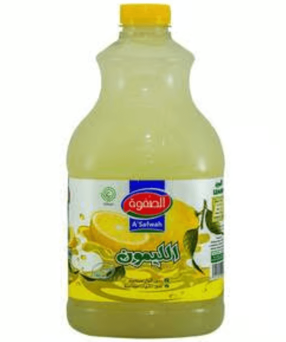 A'Safwah Lemon Juice No Added Sugar, 1.5L
