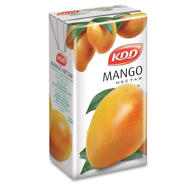 KDD Natural Mango Juice, 250ml