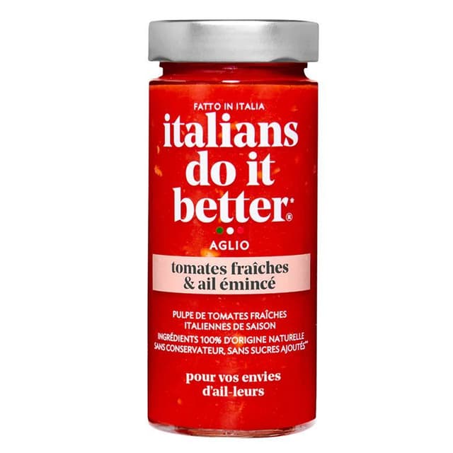Italians Do It Better Minced Garlic Tomato Sauce, 290g