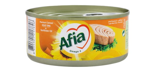 Afia Solid Tuna in Sunflower Oil