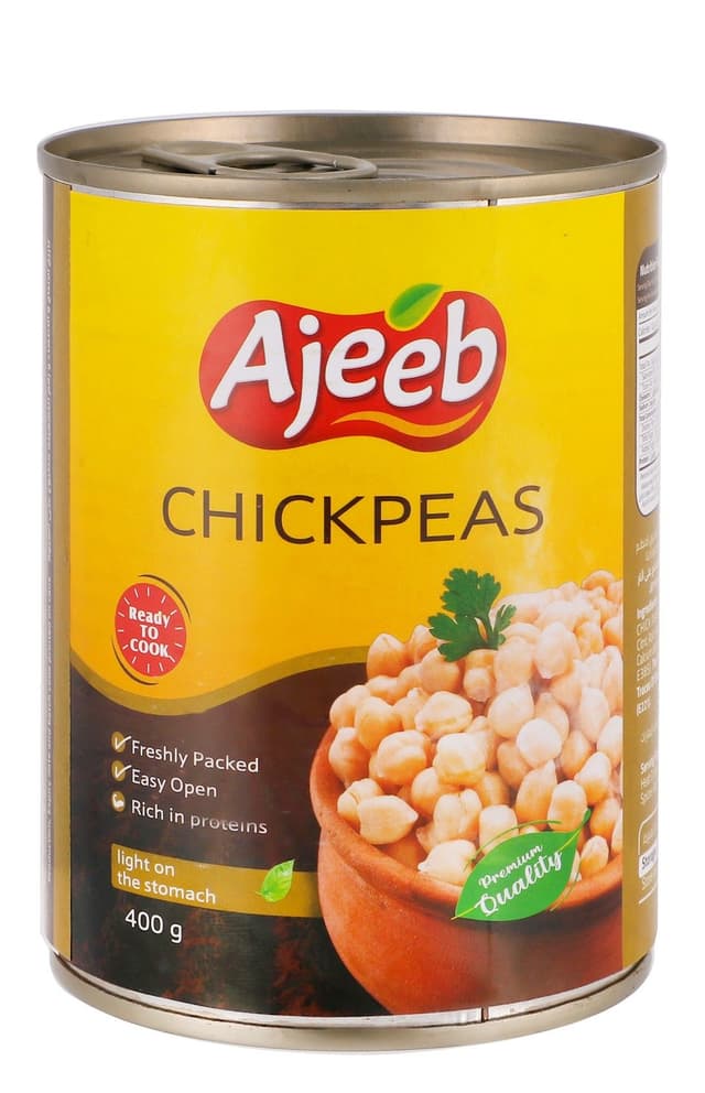 Ajeeb Chickpeas, 400g