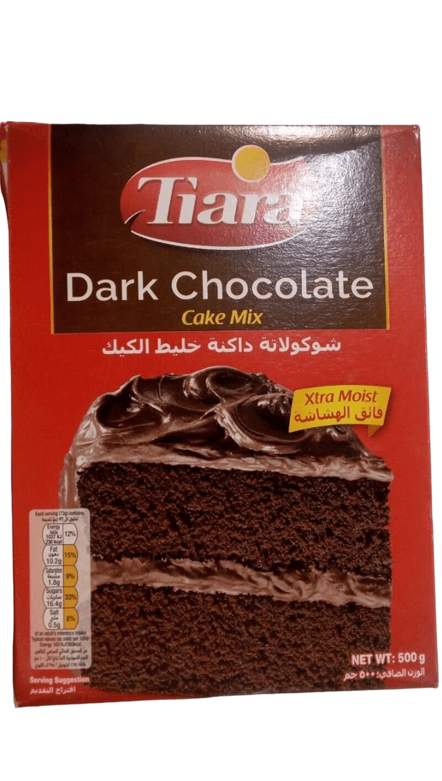 Tiara Dark Chocolate Cake Mix, 500g