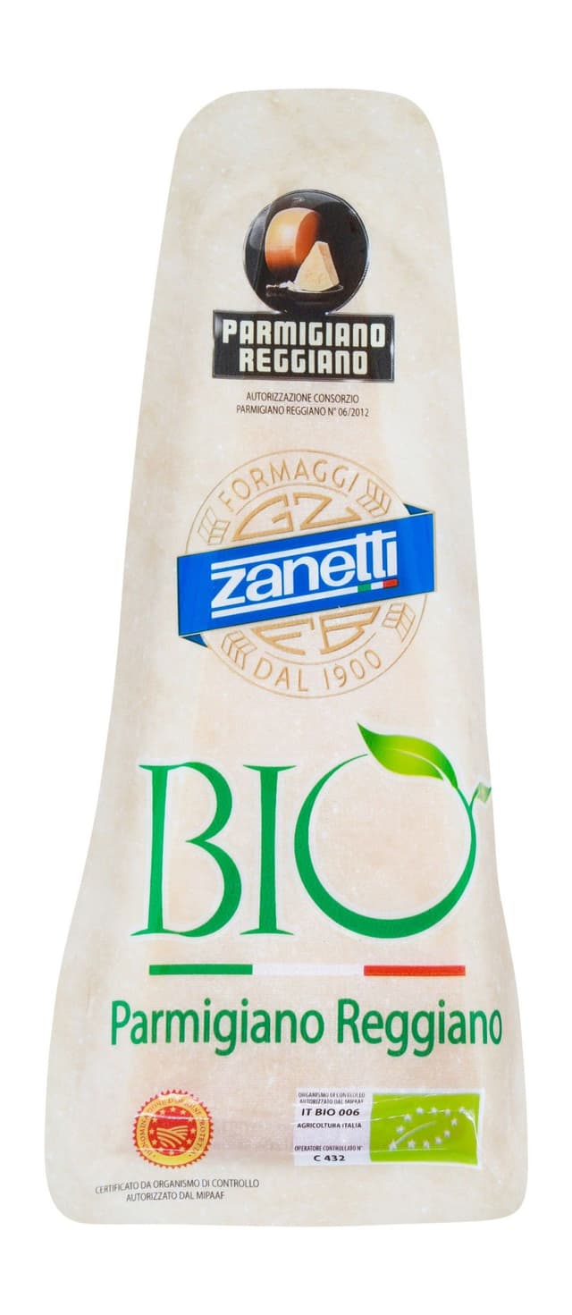 Zanetti Organic Parmigiano Reggiano Cheese, 150g