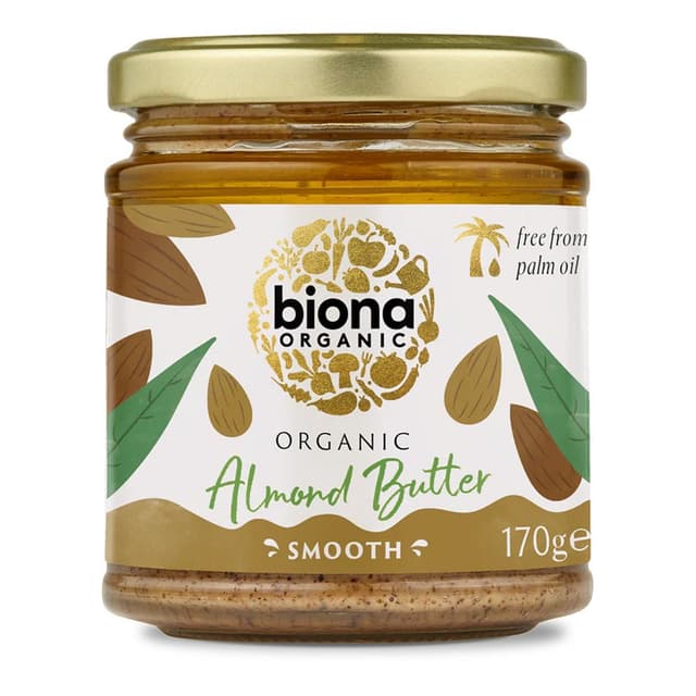 Biona Organic Almond Nut Butter 170 g