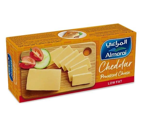 المراعي جبن شيدر قليل الدسم، 454جم