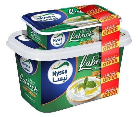 Nyssa Turkish Creamy Labneh, 700g+180g Special Offer