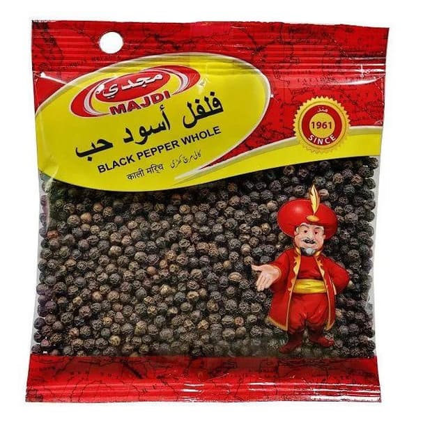 Majdi Black Pepper Whole, 100g