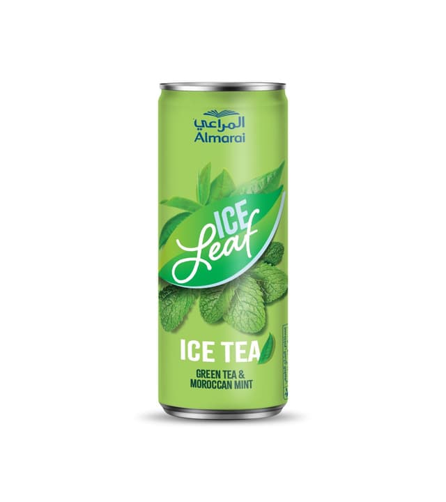 Almarai Ice Leaf Green Tea & Moroccan Mint Iced Tea, 240ml