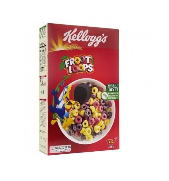 Kellogg's Unicorn Froot Loops Cereal, 375g