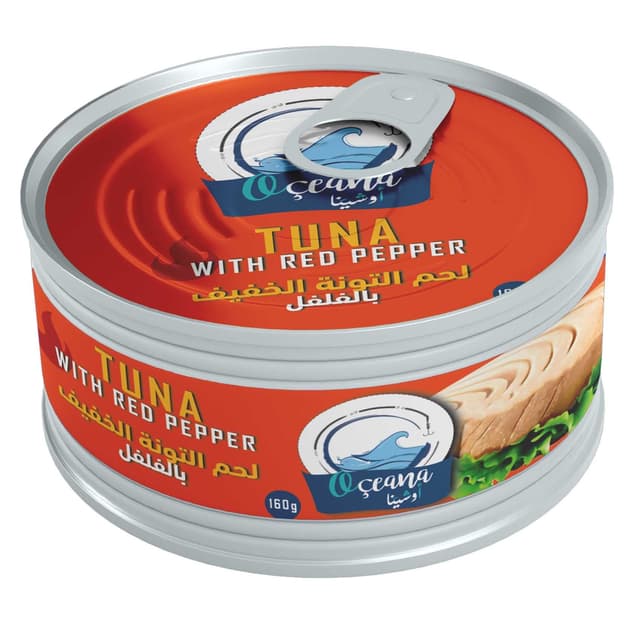 Oceana Light Meat Tuna Pepper 160Gm