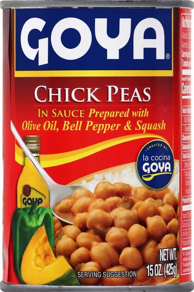Goya Chick Peas in Sauce, 425g