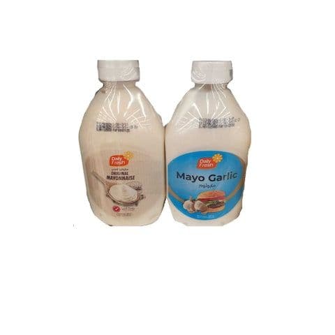 Dairy Fresh Assorted Mayonnaise, 2x500ml