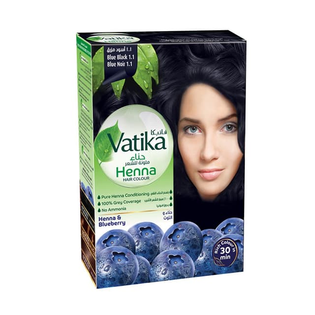 Vatika Henna Blue Black Color, 60g