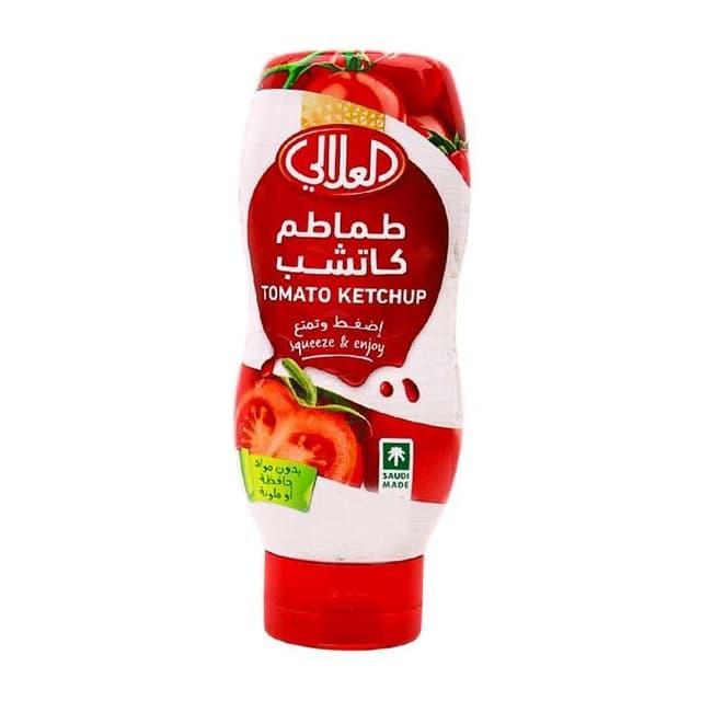 العلالي كاتشب طماطم زجاجة سكويز, 785g
