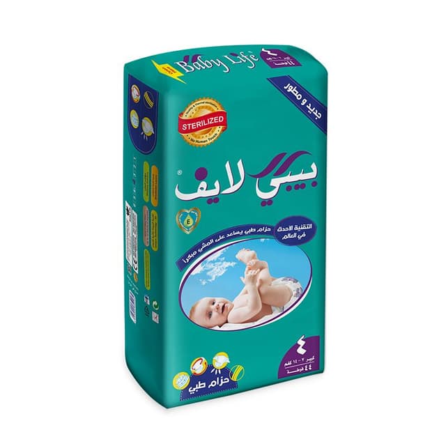 Baby Life Diapers Large (7-14 kg), 44pcs
