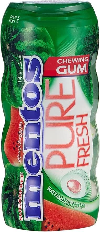 Mentos Pure Fresh Watermelon Bottle, 24.5g