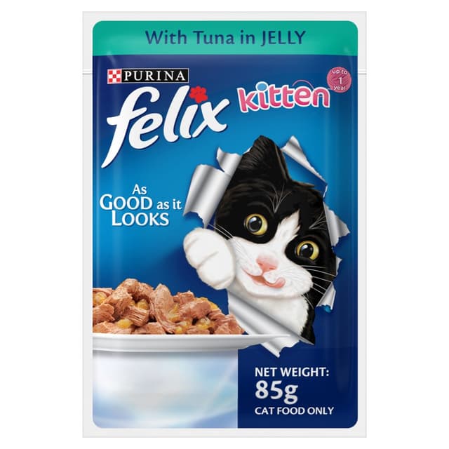 Purina Felix Kitten with Tuna In Jelly