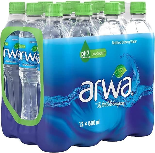 Arwa Bottled Drinking Water, 12x500ml
