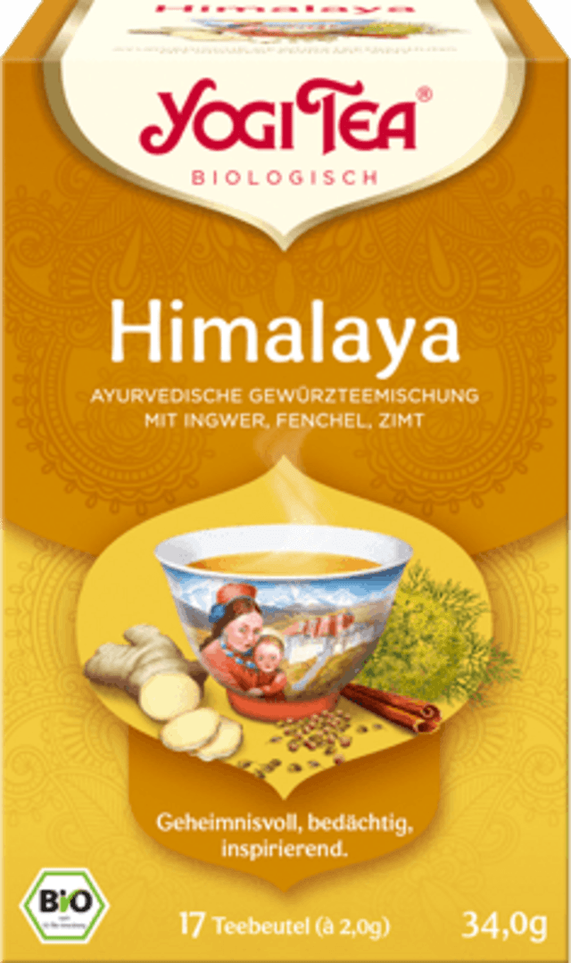 Yogi Tea Organic Himalayan Tea Sachets, 17 Sachets, 30.6g