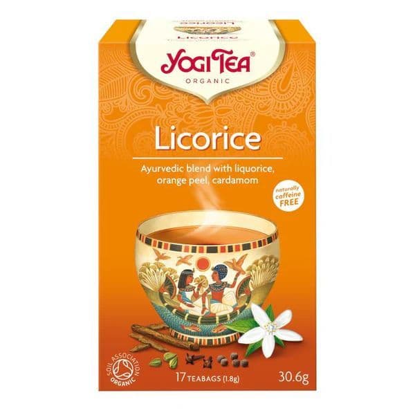 Yogi Tea Organic Licorice Tea Sachets, 17 Sachets, 30.6g