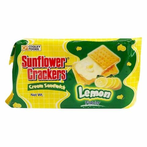 Sunflower Lemon Crackers, 10x27g