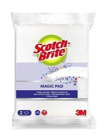 Scotch-Brite Magic Pad Easy Eraser, 2 Pieces