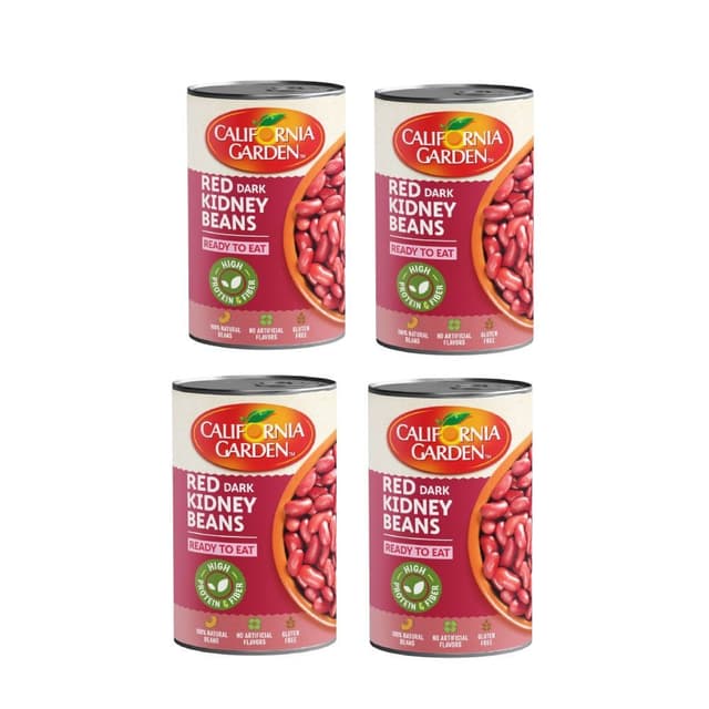 California Garden Red Kidney Beans 4x400g