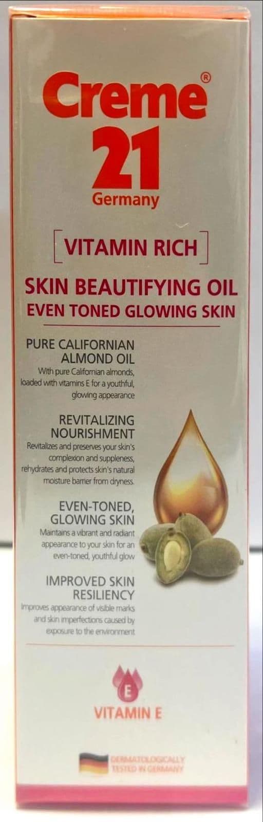 Creme 21 Skin Beautifying Oil 100Ml