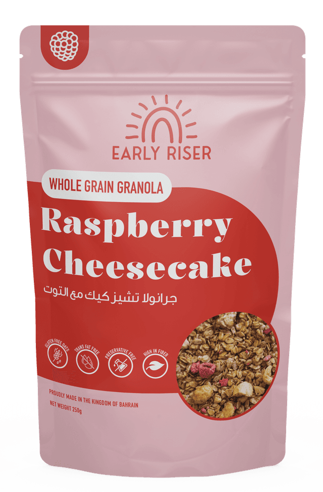 Early Riser Raspberry Cheesecake Granola, 250g
