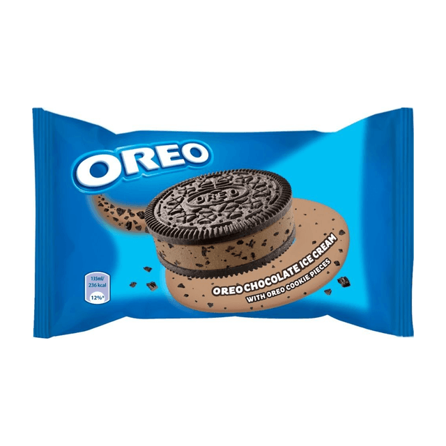 Oreo Cookie Ice Cream Sandwich