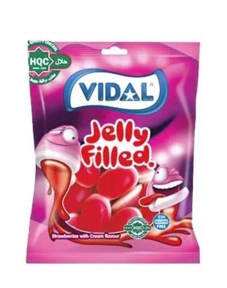 Vidal Jelly Filled Drops Gluten Free, 90g