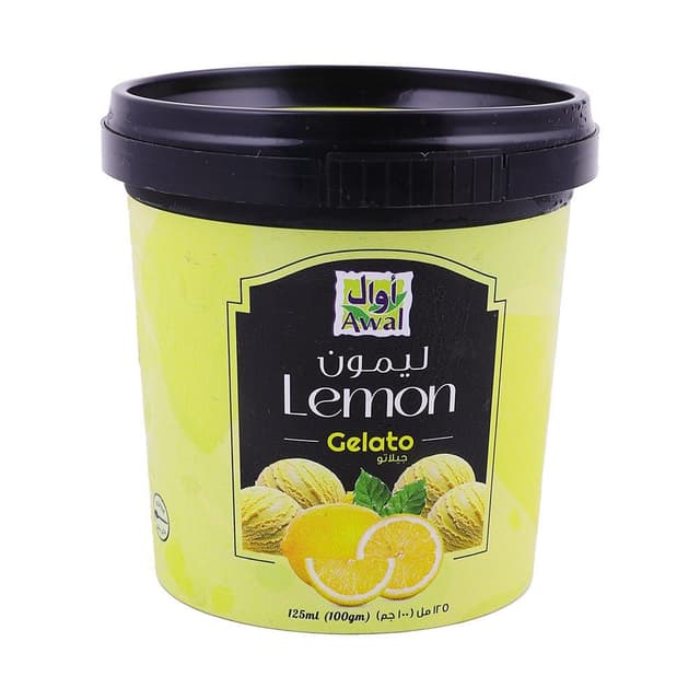 أول جيلاتو ليمون,  125ml