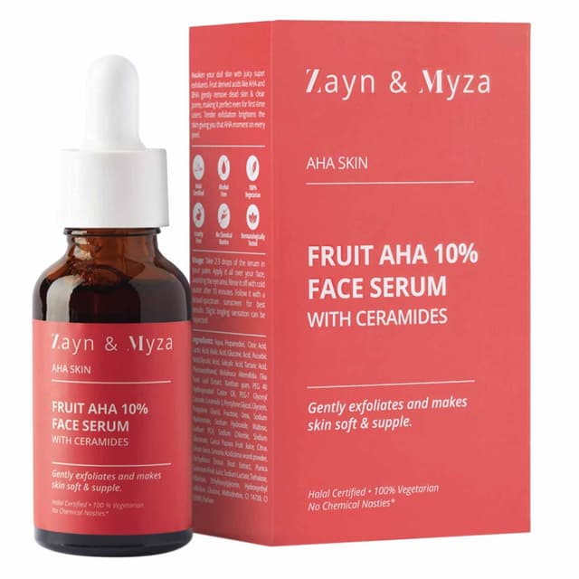 Zayn & Mayza Fruit AHA Face Serum, 30ml
