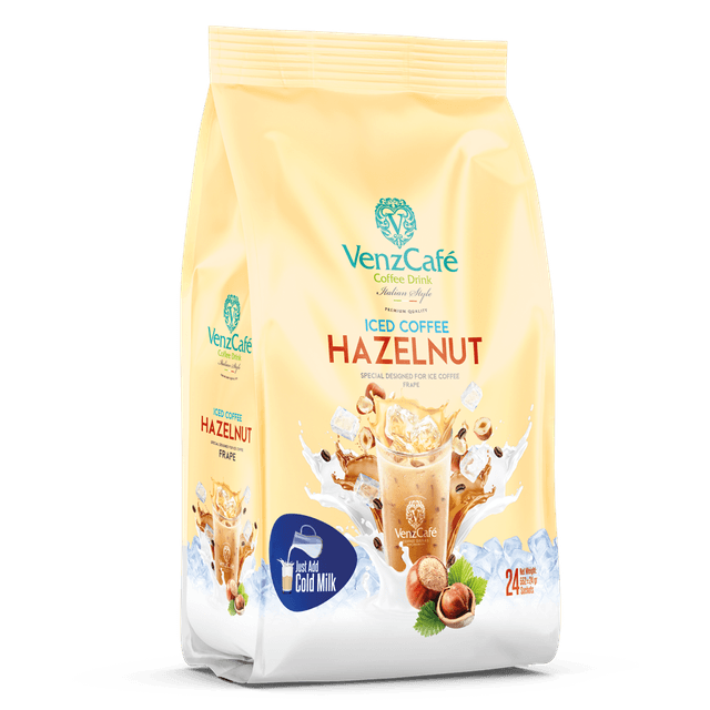 VenzCafe Hazelnut Iced Frappe Mix, 24x23g