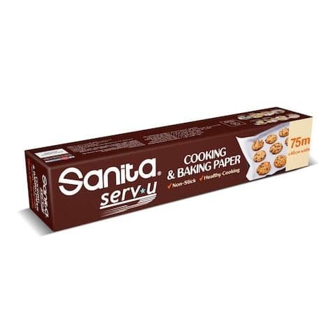 Sanita Cooking and Baking Paper, 45cm x 15cm