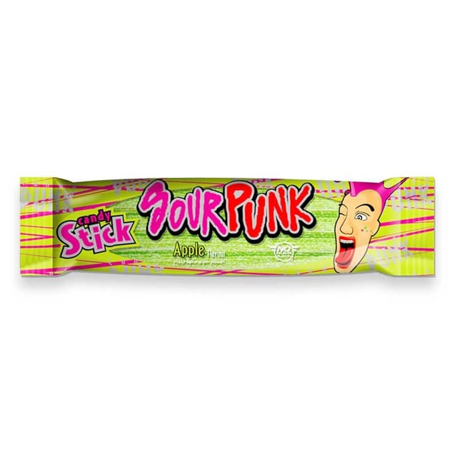 Sour Punk Apple Flavor Candy Stick, 40g