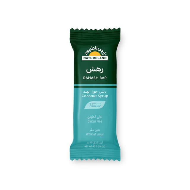 نيتشرلاند بار رهش مع زهرة جوز الهند، 40 جم
