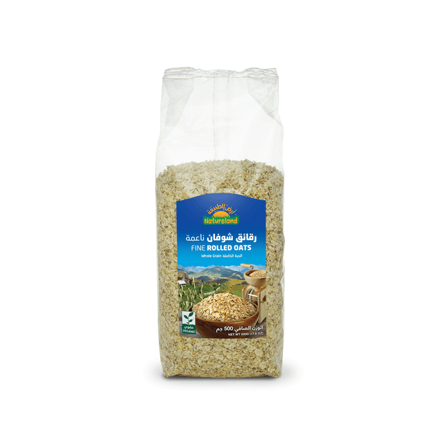 Natureland Fine Rolled Oats 500 g