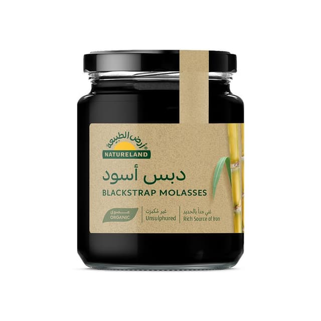 Natureland Blackstrap Molasses, 550g