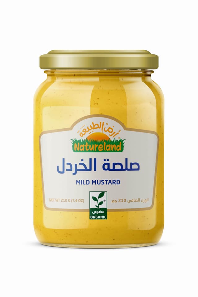 Natureland Mild Mustard 210g