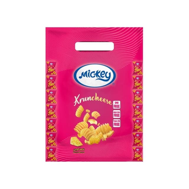 Mickey Krunchees Chips, 20x19.2g