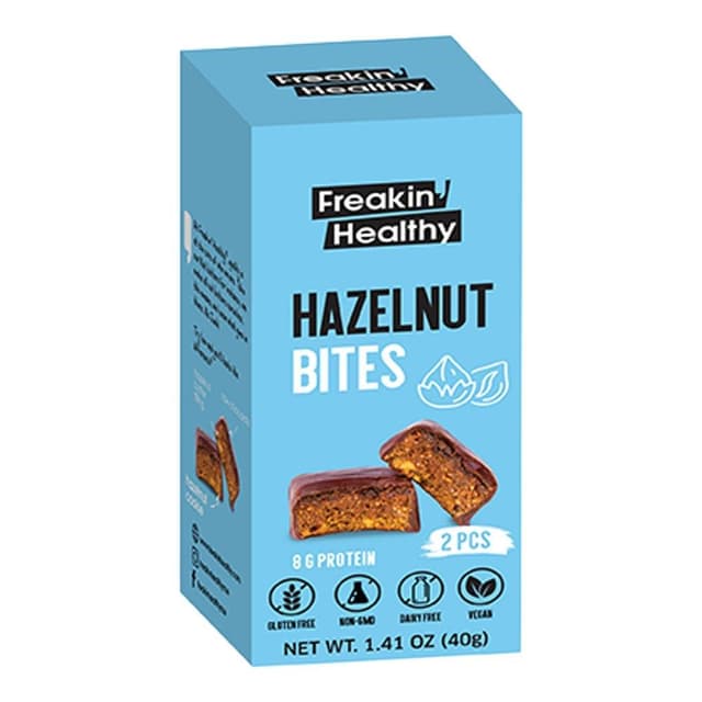 Freakin Healthy Hazelnut Protein Bites, 40g