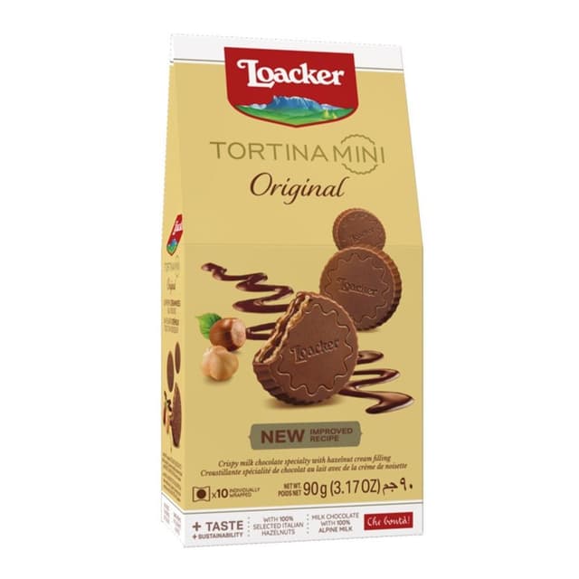 Loacker Tortina Mini Wafer 10x9g